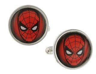 Spider Man Face Marvel Comics Boxed Cufflink Set: Cuff Links: Jewelry