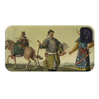 Mongolian Eight Flags soldiers Ching's milita iPhone 4 Cases