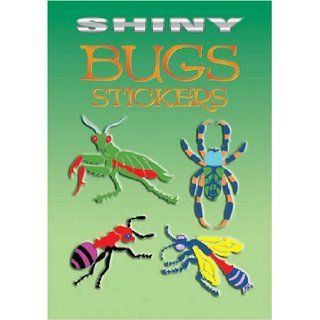 Shiny Bugs Stickers (Dover Little Activity Books Stickers): Nina Barbaresi: 9780486435398: Books