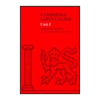 Cambridge Latin Course Book I Worksheet Masters (9780521458498): Cambridge School Classics Project: Books