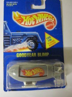 Goddyear Blimp Hot Wheels All Blue Card # 194 
