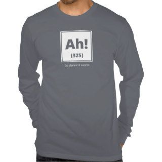 Ah  The element of surprise   Men's Long Sleeve T Shirts