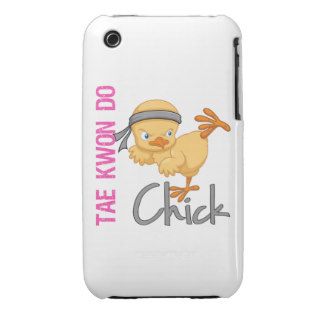 Tae Kwon Do Chick Case Mate iPhone 3 Cases