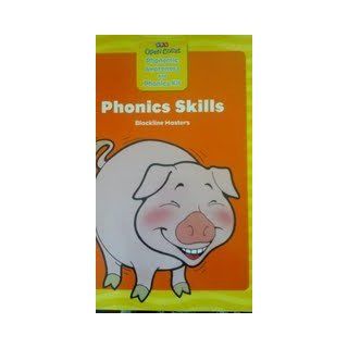 SRA Open Court Phonemic Awareness and Phonics Kit   Phonics Skills   Blackline Masters (Level 1) SRA McGraw Hill 9780076022601 Books