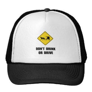 Amish Drink Drive Trucker Hats
