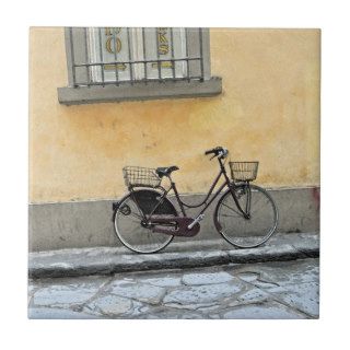 Bicycle in Florence Ceramic Tile