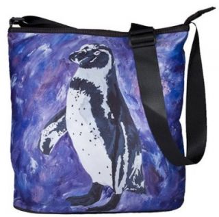 Penguin Cross Body Large Handbag   From My Original Painting, Southern Sweetheart   Support Wildlife Conservation, Read How Shoes