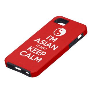 I'm Asian I Can't Keep Calm iPhone 5 Cover