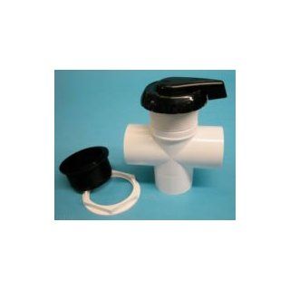 Hydro Air 3 Way Diverter Valve 2"S Black 11 4000 BLK : Swimming Pool Pump Parts : Patio, Lawn & Garden