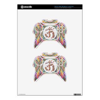 YOGA Room and OM Mantra at Back n Center Xbox 360 Controller Skin