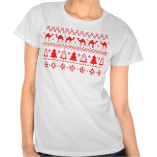 Hump Day Camel Ugly Christmas Sweater T shirt