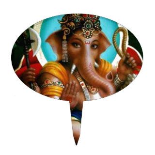 Ganesh   Ganesha   Indian Elephant Cake Picks