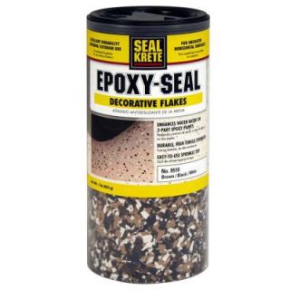 Seal Krete Epoxy Flakes (Brown/White/Black) 1 lb. 951001