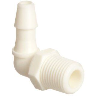Value Plastics 18L230 1 White Nylon Tube Fitting, 200 Series Barbed 90 Degree Elbow, 3/16" (4.8 mm) Tube ID x 1/8 27 NPT Male (Pack of 25): Industrial & Scientific