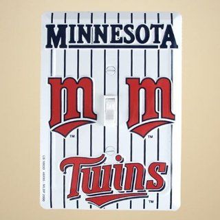 Minnesota Twins White Switch Plate Cover  Sports Award Trophies  Sports & Outdoors