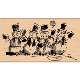 Penny Black Mounted Rubber Stamp 2.25"X4" From All Of Us Penny Black Wood Stamps