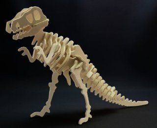 3D three dimensional wooden puzzle tools dinosaur (Tyrannosaurus) Tyrannosaurus Japanese papers (japan import): Toys & Games