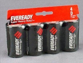 Eveready Super Heavy Duty Battery (1250 4) 12 each: Home Improvement