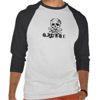 Men's Grunge Baseball Style Shirt