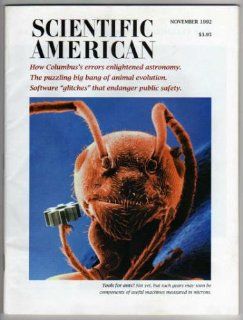 Scientific American Magazine   November 1992; Volume 267, Number 5: Jonathan; Editor Piel: Books