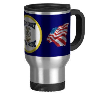 US Navy Master Chief "Navy Pride" Mug