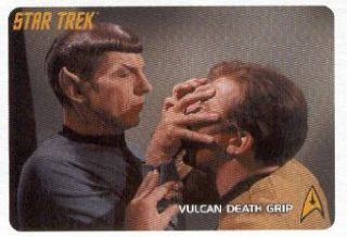 2009 Rittenhouse Star Trek The Original Series #279 Vulcan Death Grip Trading Card: Entertainment Collectibles