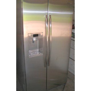 Samsung RSG257 24 Cubic Foot Side by Side Refrigerator with 2 Doors and Integrated Water & Ice, Real Stainless: Home Improvement