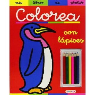 Colorea con lpices / Color with Pencils (Spanish Edition): 9788430541799: Books