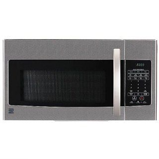 Kenmore 30'' 1.6 Cu. Ft. 1000 W Stainless Steel Microhood Combination 85033: Microhood Microwave Ovens: Kitchen & Dining