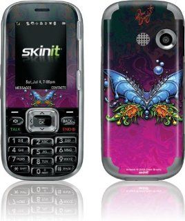 Pink Fashion   Butterfly   LG Rumor 2   LX265   Skinit Skin: Electronics