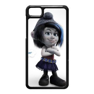 The Smurfs BlackBerry Z10 case Cartoon the Smurfs & Smurfette Personalized Hard Plastic Back Protective Case for BlackBerry Z10: Cell Phones & Accessories