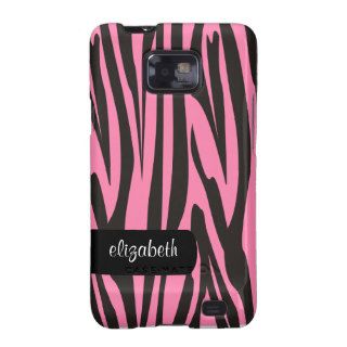 Pink Zebra Animal Print Samsung  Galaxy S Case Samsung Galaxy S Covers