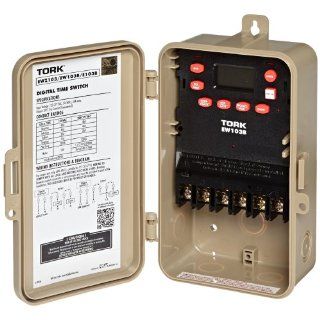 NSI Industries EW103B Multipurpose Control 7 Day Time Switch, 120 277 VAC Input Supply, 1 Channel, DPST Output Dry Contact: Electronic Photo Detectors: Industrial & Scientific