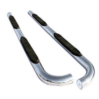 Spyder Auto SSB CT A07S0402T 3" Polished T 304 Stainless Steel Round Side Step Bar for Buick Rainier: Automotive