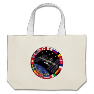 ISS Members Composite Logo Tote Bag