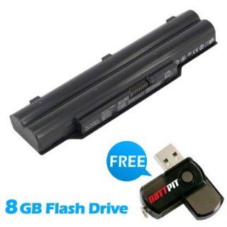 Battpit™ Laptop / Notebook Battery Replacement for Fujitsu FPCBP281 (4400 mAh) with FREE 8GB Battpit™ USB Flash Drive: Computers & Accessories