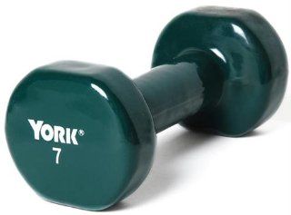 Olympia Sports BE287P Pair of Vinyl Coated Dumbbells   7 lbs : Sports & Outdoors
