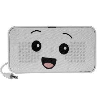 Cute Kawaii Smiley Happy Face Mp3 Speakers