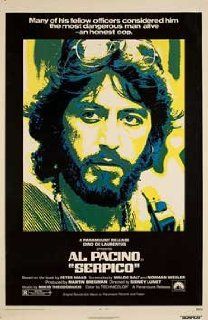 Serpico 1973 Original USA One Sheet Movie Poster Sidney Lumet Al Pacino: Al Pacino, John Randolph, Jack Kehoe, Biff McGuire: Entertainment Collectibles