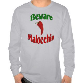 Beware Malocchio (Evil Eye) T Shirt