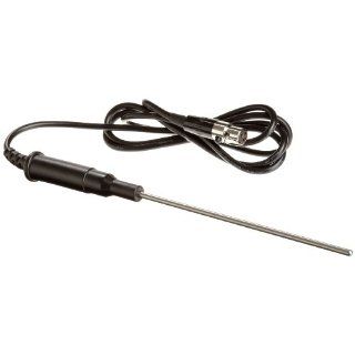 Oakton WD 35626 60 General Purpose Probe for Acorn Temp 6 RTD Thermometer,  50.0 to 150C /  58 to 302F, 3 ft Cable, 316 Stainless Steel Sheath: Science Lab Thermometer Accessories: Industrial & Scientific