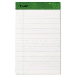 3 Pack Evidence Recycled Pads, Jr. Legal/Margin Rule, 5 x 8, WE, 50 Sheet Pads, Dozen by ESSELTE PENDAFLEX (Catalog Category: Paper, Envelopes & Mailers / Pads) : Legal Ruled Writing Pads : Office Products