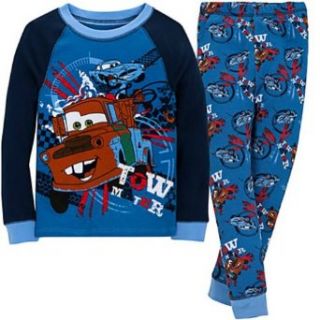 Disney Cars Boys 2pc Pajamas Tow Mater (3): Pajama Sets: Clothing