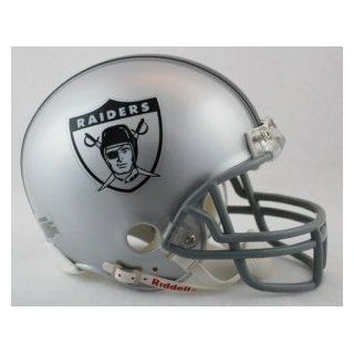 Oakland Raiders 1963 Throwback Replica Mini Helmet W/ Z2B Face Mask: Sports Collectibles