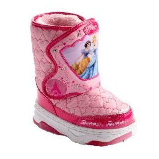 Disney Toddler Girls' Princess Light up Winter Boots (10) : Snowshoes : Sports & Outdoors
