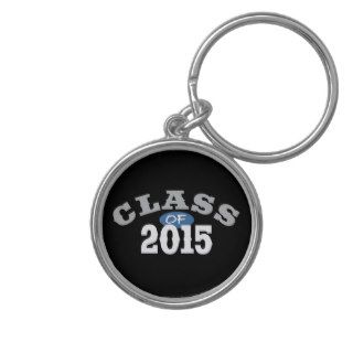 Class Of 2015 Blue Keychains
