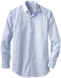 Perry Ellis Men's Premium Circle Dobby Dress Shirt, Blue Dust, 16.5 323 at  Mens Clothing store: