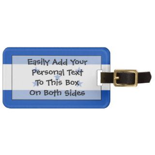 Flag of Honduras Easy ID Personal Bag Tags