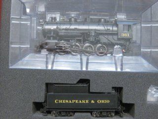 Heritage Proto 2000 Steam Collection 0 8 0 Steam Locomotive #361 Chesapeake & Ohio H O Series Train Set 2000: Toys & Games