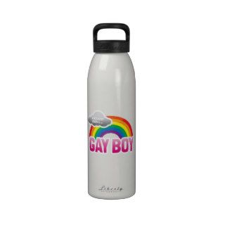 EVERYBODY LOVES A GAY BOY WATER BOTTLE